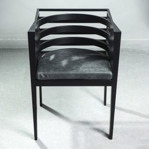 Vista frontale sedia Paolo Pallucco